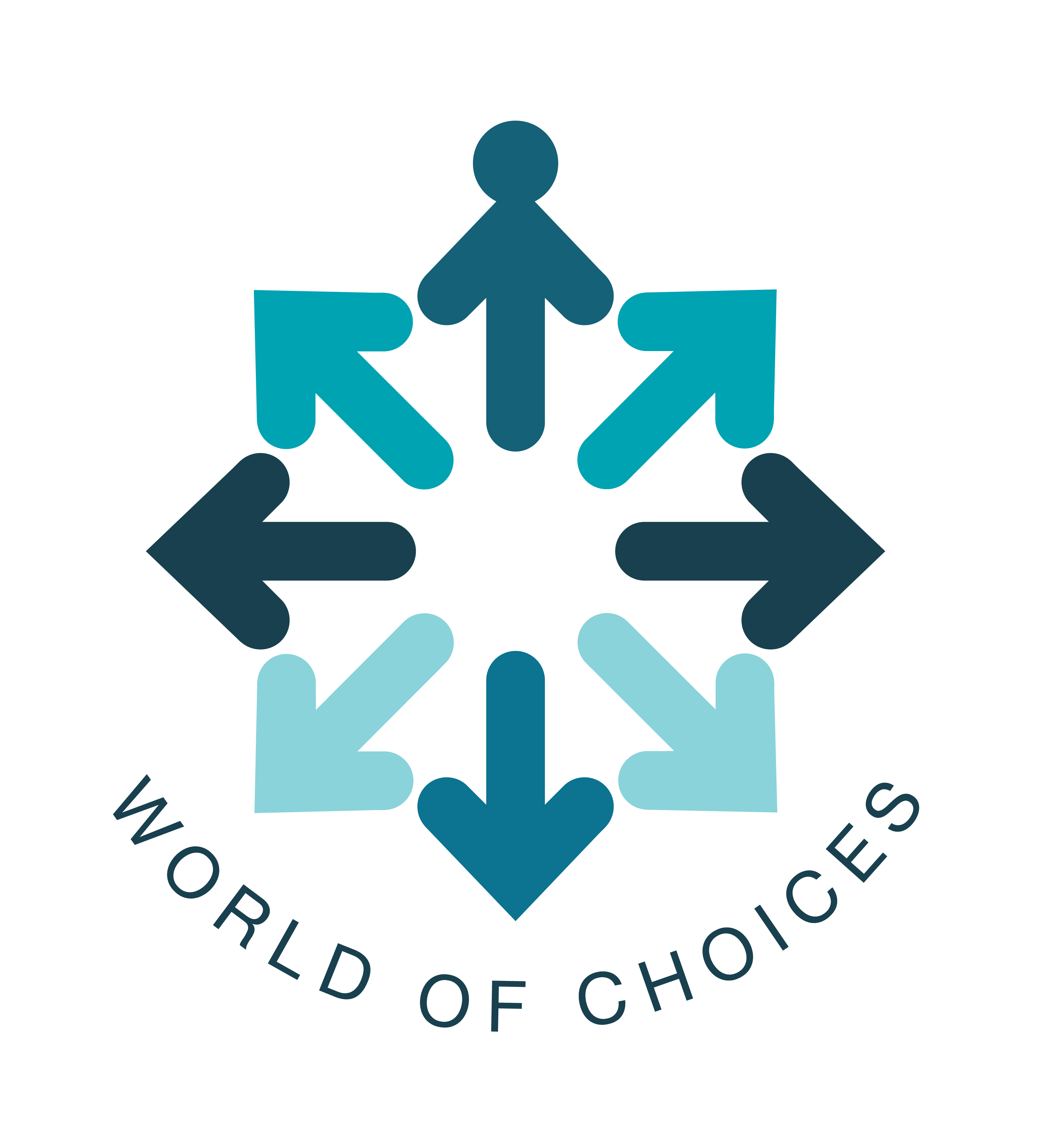 Logo for World of Choices Events