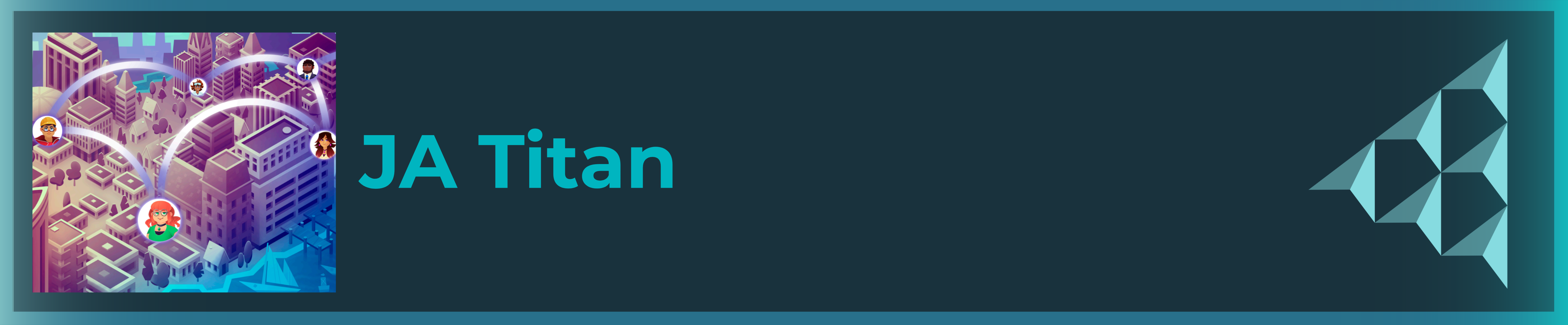 JA Titan banner with JA logo