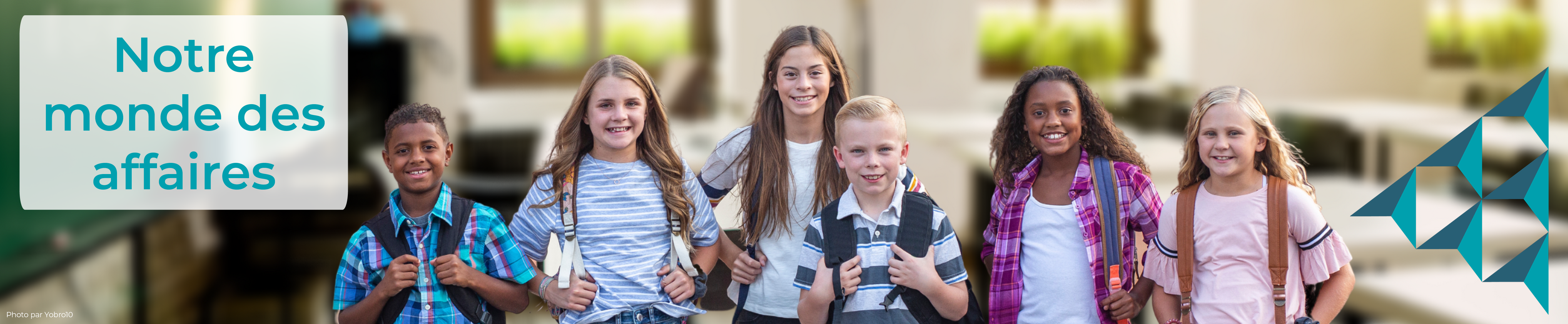 Our Business World program header