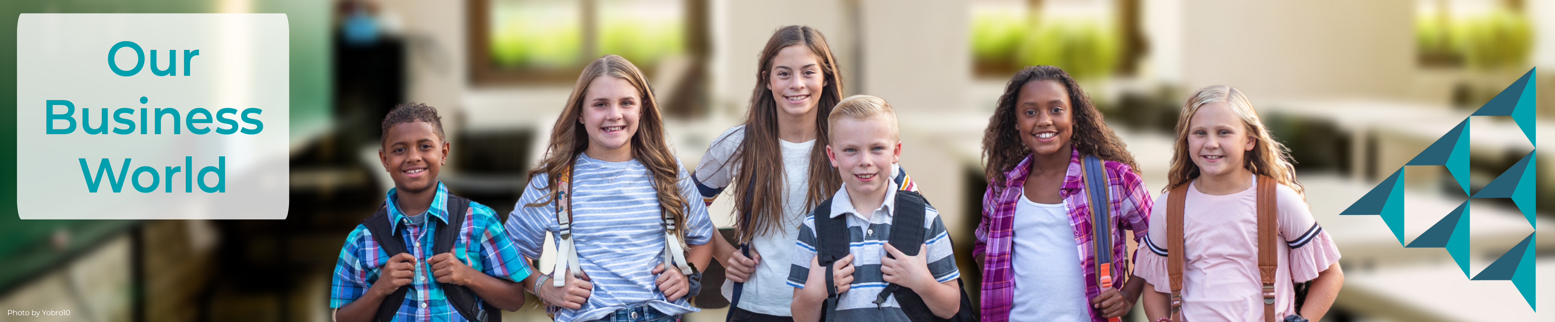 Our Business World program header